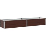  Povišeni vrtni krevet Smeđa 160 x 40 x 24 cm | shoptok.hr