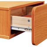  Nočna omarica Voskast rjav 44 x 32,5 x 40 cm Trdna borovina, (5000160578) | Shoptok.si