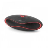 Esperanza Zvučnici BLUETOOTH ESPERANZA TRIVAL, 3W, FM Radio, USB+microSD, BLACK-RED, EP117KR Cijene