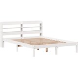  Okvir kreveta bez madraca bijeli 150x200 cm od masivne borovine | shoptok.hr