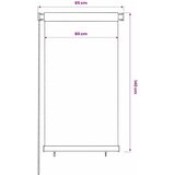  Vanjska rolo zavjesa 85 (Š) x 140 (V) cm tamnozelena HDPE | Eponuda.com