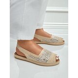 Resti Women's espadrille sandals with rhinestones Belle Sparkle | Shoptok.si