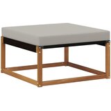  Set vanjskih sofa 9 pcs Prirodna i svjetlosiva | shoptok.hr