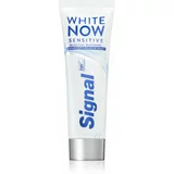 Signal White Now Sensitive zobna pasta za beljenje zob za občutljive zobe 75 ml