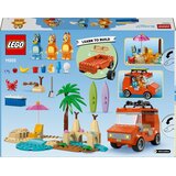 LEGO BLUEY Blueyjeva plaža in družinski izlet z avtom številka 11202 Cene