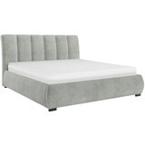 MID.YOU OBLAZINJENA POSTELJA 160 cm x 200 cm , les, tekstil, leseni material zelena | Shoptok.si