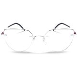  Ženske Dioptrijske naočale Silhouette Purist 5561 MY 55/17 Silver | shoptok.hr