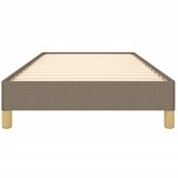  Okvir za krevet bez madraca smeđesivi 90x200cm od tkanine | shoptok.hr