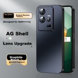  Shangsu Maska za mobilni telefon iQOO 11 / iQOO 11S, Crna Cene