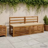  Jastučić za klupu SOEST 100% poliester Bež 150 x 40 x 5 cm Slike
