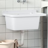 vidaXL Umivaonik za zidnu montažu bijeli 60 x 40 x 28 cm od smole cijene