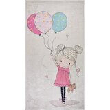 Vitaus Ružičasti/boje slonovače periv dječji tepih 80x120 cm Girl & Baloons – Cijene