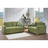 Hom`in ZOFA S POSTELJNO FUNKCIJO, zelena tekstil | Shoptok.si