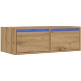 TV ormarić s LED svjetlima boja artisan hrasta 75x35,5x25 cm | Eponuda.com