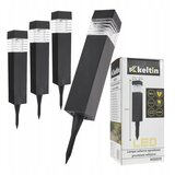 Geko 4x solarna talna črna LED vrtna svetilka 40cm, (21544221) | Shoptok.si