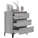  Komoda sivog hrasta sonome 60x35x70 cm od konstruiranog drva | shoptok.hr