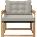  Set vanjskih sofa Čvrsto drvo akacije i Textilene | Eponuda.ba