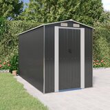  Vrtno spremište antracit 192 x 357 x 223 cm pocinčani čelik | shoptok.hr