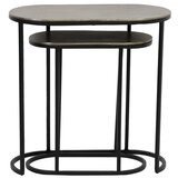 Light & Living Kovinske stranske mizice v kompletu 2 ks 26x53 cm Bocov – | Shoptok.si
