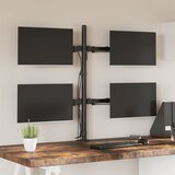 Nosač za monitor crni čelični VESA 75/100 mm | shoptok.hr