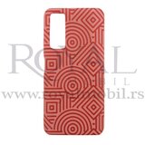  futrola soft print geometrik No9 za huawei p smart 2021 / Y7a svetlo roze Cene