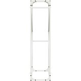  Stalak za drva bijeli 60x25x100 cm hladno valjani čelik | Eponuda.com