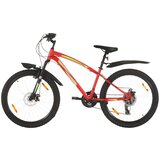 vidaXL gorsko kolo z 21 prestavami 26" kolo 36 cm rdeče Cene
