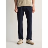 Reserved - Chino slim fit hlače - mornarsko plava | shoptok.hr