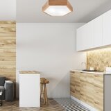  plafonska svetiljka oak hex 2xE27/60W/230V, prečnik 43 cm, hrast | Eponuda.com