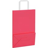  Papirnate vrećice 250 kom s ručkama ružičaste 21x11x31 cm | shoptok.hr