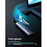 Ugreen vanjsko aluminijsko kućište za M.2 SATA SSD USB 3.1 Gen2 | shoptok.hr