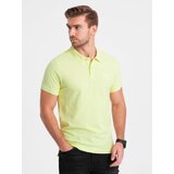 Ombre Muška polo majica S1374 crna krema | ePonuda.com