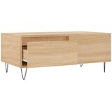  Stolić za kavu boja hrasta 90x50x36,5 cm konstruirano drvo | shoptok.hr