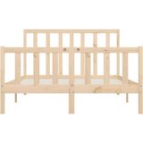  Posteljni okvir iz trdnega lesa 120x200 cm, (20644532) | Shoptok.si