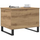  Stolić za kavu boja hrasta 60x44,5x45 cm konstruirano drvo | shoptok.hr