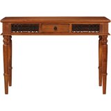  Radni stol s ladicom 110 x 50 x 76 cm masivno bagremovo drvo | Eponuda.com