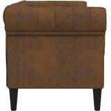  Dvosjed Chesterfield smeđi od tkanine | Eponuda.com