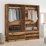  Ormar boja staro drvo 100 x 50 x 200 cm od konstruiranog drva | shoptok.hr
