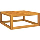  6-dijelna vrtna garnitura sa smeđesivim jastucima masivno drvo | shoptok.hr