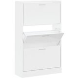 Maison Chic Omarice za obutev - Kopa za čevlje visok sijaj bela 63x24x103 cm inženirski les, (21777570) | Shoptok.si