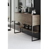 Hanah home komoda luxe black walnut Cene
