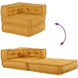  Modularna sofa žuta 70x70x54 tkanina | shoptok.hr