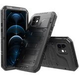 Cadorabo Ohišje, združljiv z Apple v črni barvi - robustna 360 -° vsestranska zaščita z zaščitnim zaslonom - zaščitni za zaščito pred zaslonom, (20568802) Cene