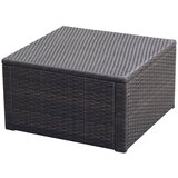  Tabure od Poliratana 53x53x30 cm Smeđi | Eponuda.com