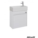 Minotti lavabo sa ormarićem 50cm lineart moon white Cene