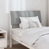  Tapecirano vzglavje Svetlo siva 75 cm Masivno borovo les, (5000109274) | Shoptok.si