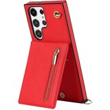 INORCO Za Samsung Galaxy A14 5G PU usnje + PC + TPU Funda za pametni telefon, združljiv z MagSafe, (22033763) | Shoptok.si
