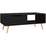 vidaXL stolić za kavu crni 100 x 49,5 x 43 cm od iverice | shoptok.hr