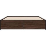  Okvir za krevet boja hrasta 180x200cm konstruirano drvo i metal | shoptok.hr