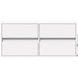  Zidni TV ormarić s LED svjetlima bijeli 100x31x45 cm | shoptok.hr